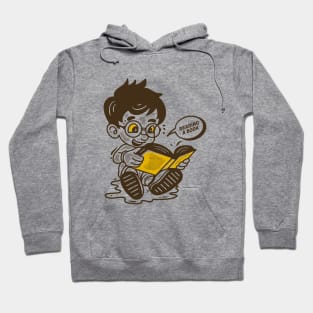 Bookworm, read more worry less Hoodie